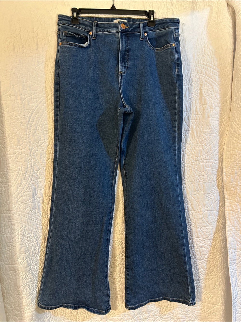 LC Lauren Conrad Dark Blue Flare Jeans